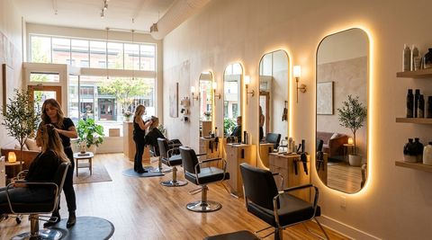 Illustration of Before & After, beauty salon in The Dalles, OR